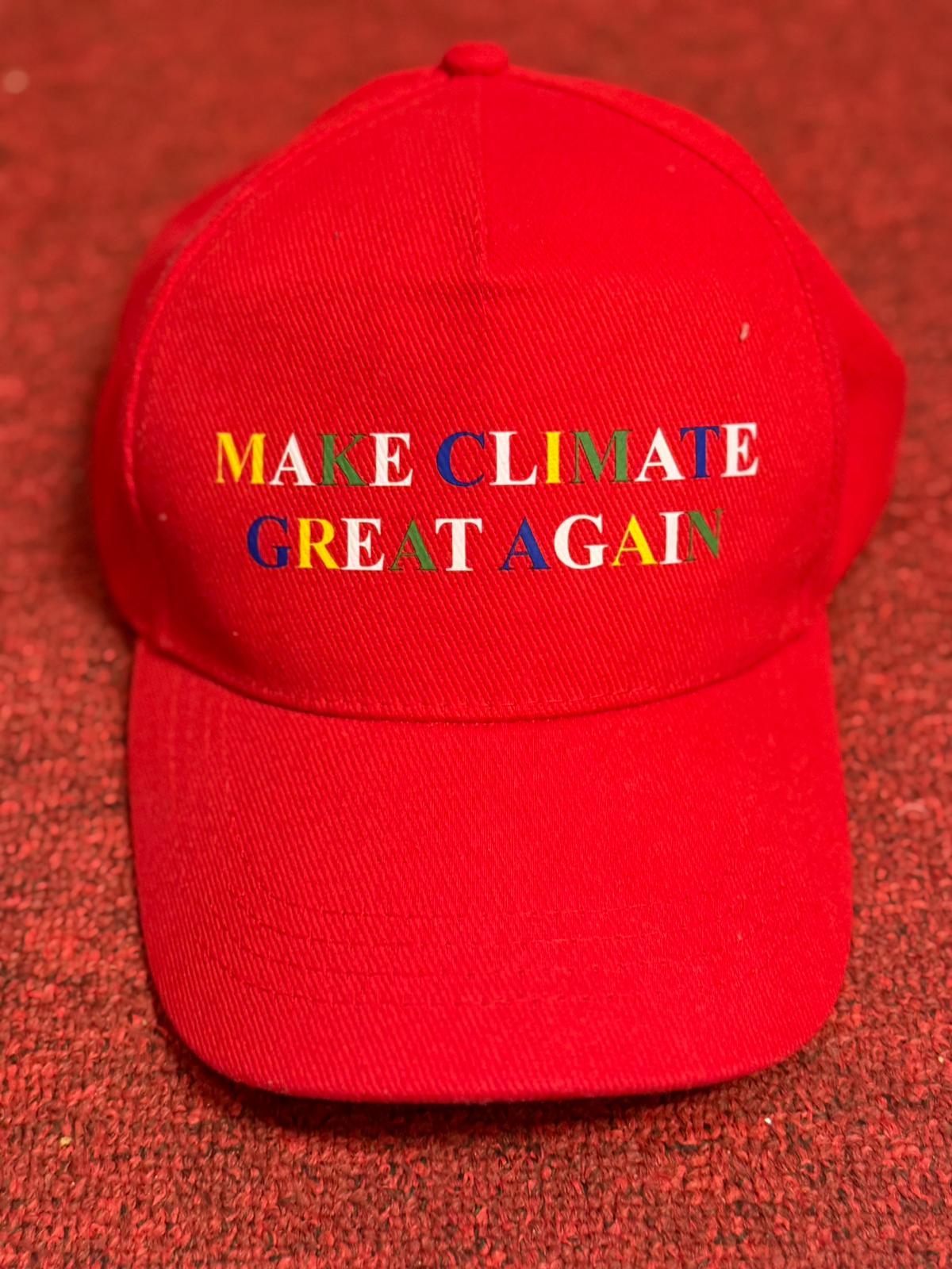 Cap: Make Climate Great Again – bunt